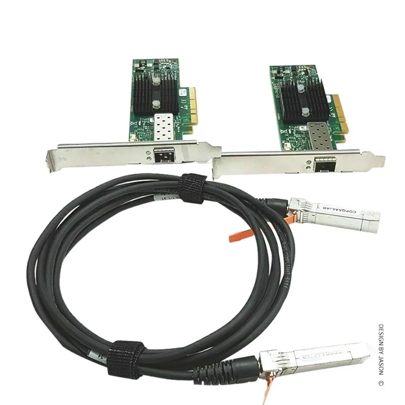 

Top LOT OF 2 MNPA19-XTR 10GB Mellanox ConnectX-2 10Gbe 1m SFP + кабельная сетевая карта