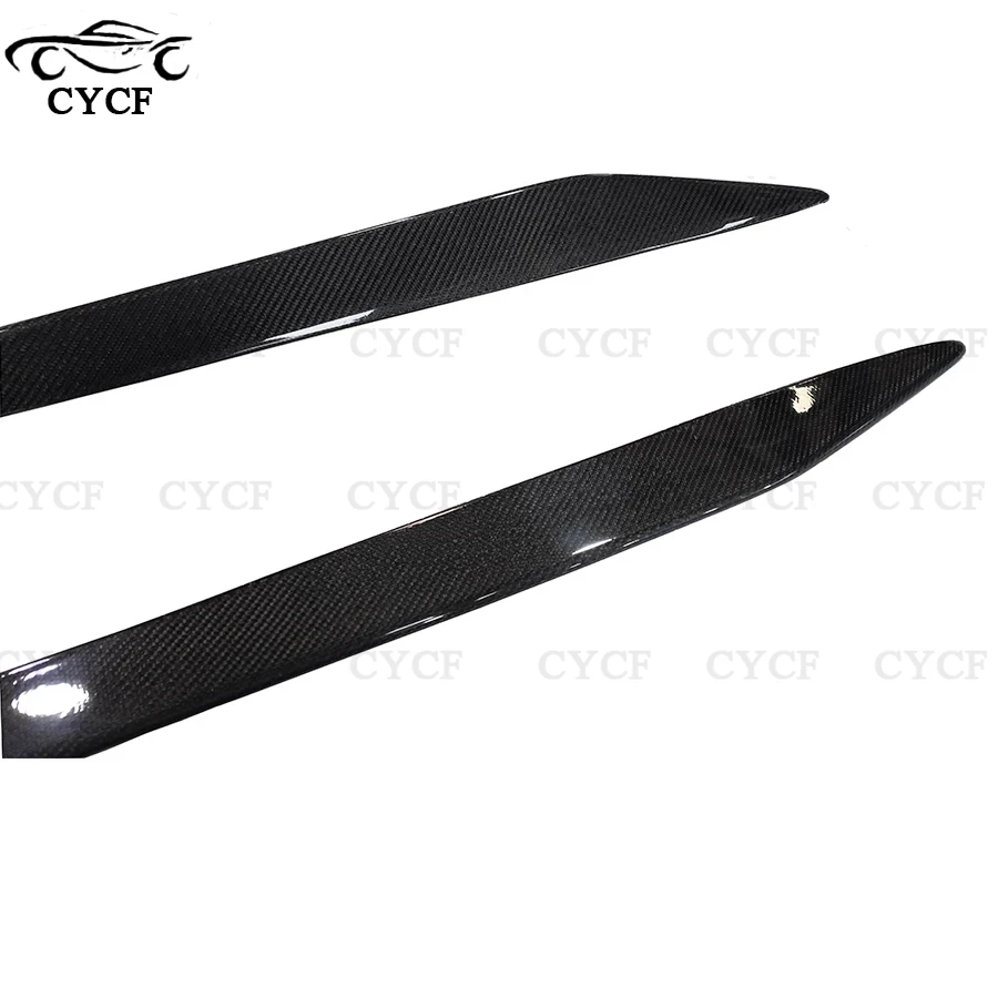 For Alfa Romeo Giulia Carbon Fiber Side Skirts Splitters Cupwings Winglets Canards Apron Bumper Side Skirts Cover Body Kit