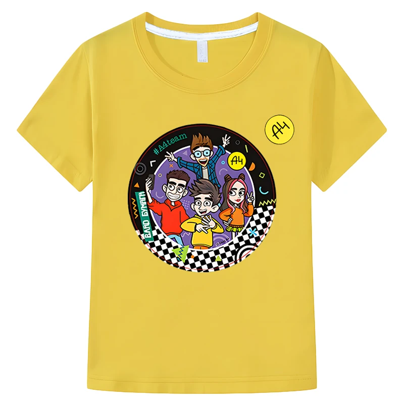 Merch A4 t-shirt per bambini estate cotone Casual top Vlad A4 Lamba t-shirt y2k one piece abbigliamento per bambini vestiti per ragazzi vestiti per