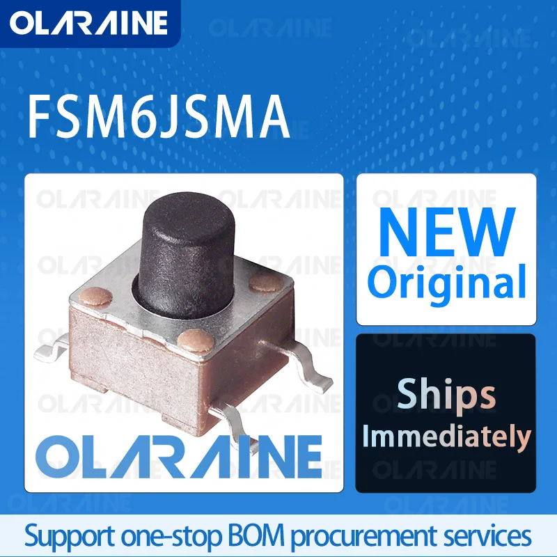 

20/50/100Pcs FSM6JSMA 100% brand new and original IC chip Tactile switch 50 mA