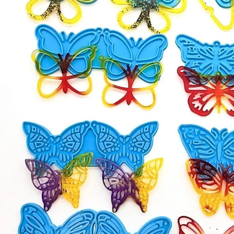 Resin Jewelry Mold,Animal Earring Resin Mold for DIY Craft Resin Jewelry,Pendant