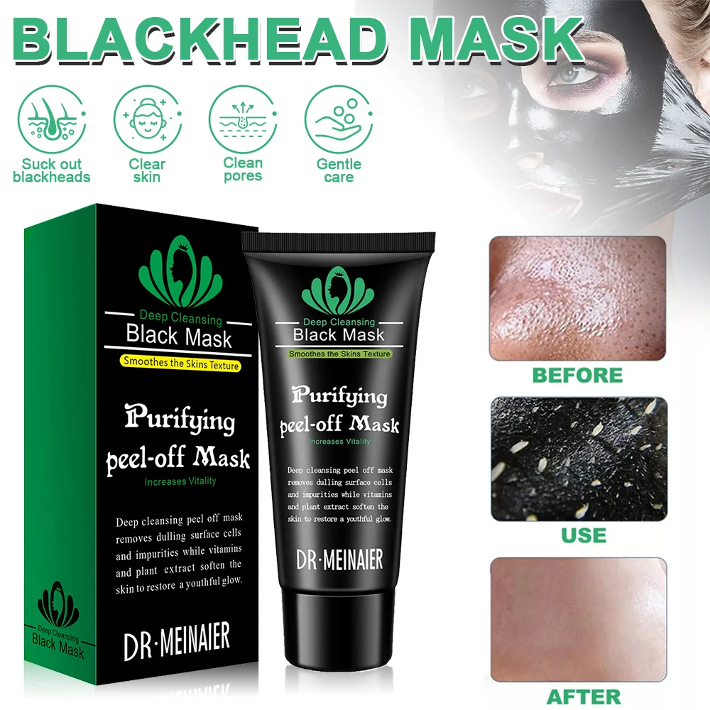 Bamboe Houtskool Mee-eter Verwijderen Neusmasker Reiniging En Zachte Peeling Toepassing Afscheuren Neusmasker Vaarwel Mee-eter