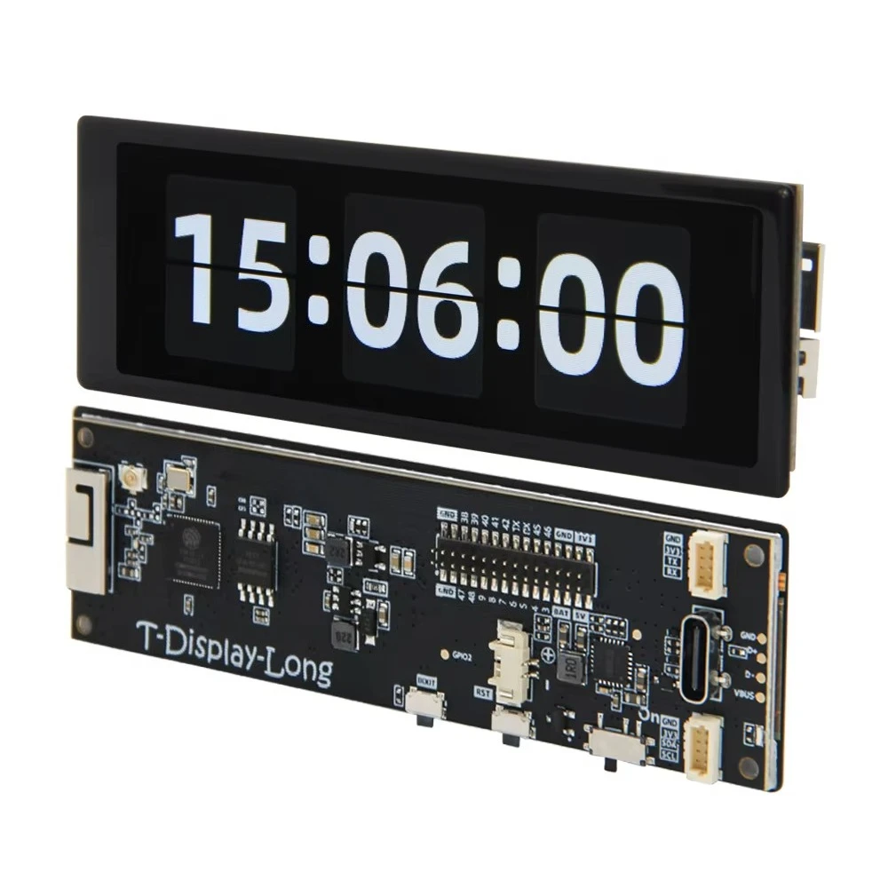 T-Display-S3 3.4 Inch TFT LCD Display with ESP32-S3 Wireless WiFi Bluetooth 16MB Flash Long Touch Support for Arduino UNO R3