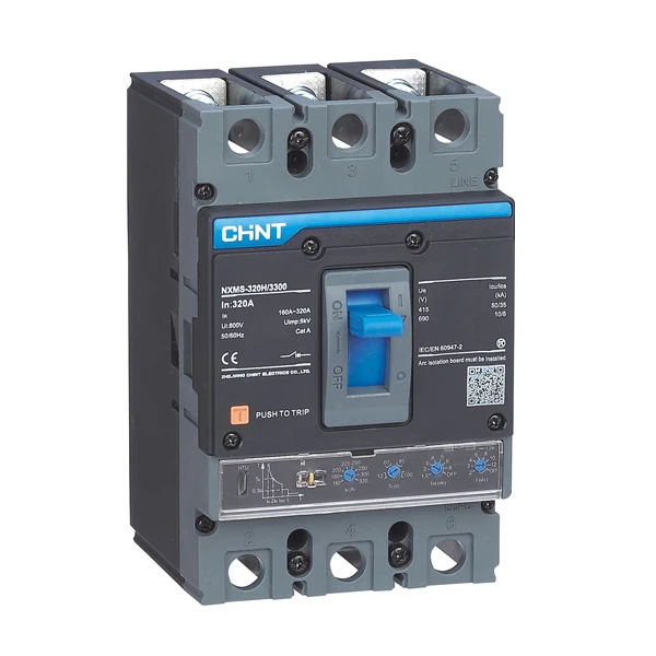 CHINT NXMLE series residual current circuit breaker 4P 50KA NXMLE-400S/4300A 315A 320A 350A 400A C 100/200/300/500mA