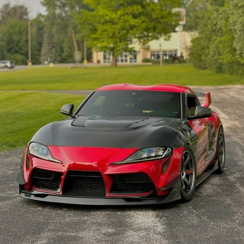 

Precision-Fit FORToyota Supra GR MK5 A90/A91 Front Hood Carbon Fiber 2020-2024