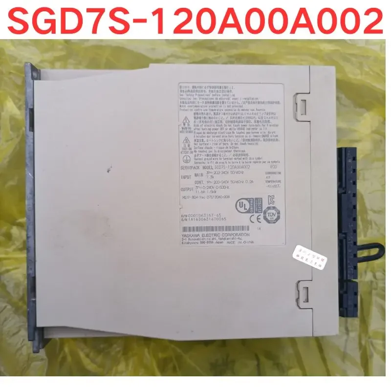 Second-hand test OK Yaskawa servo drive SGD7 S-120A00A002 1.5kw