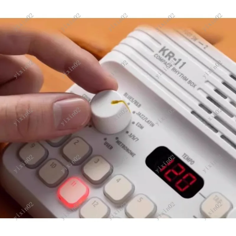KR-11 Metronome Rhythm Machine Automatic Accompaniment Device for Music & Drum Practice