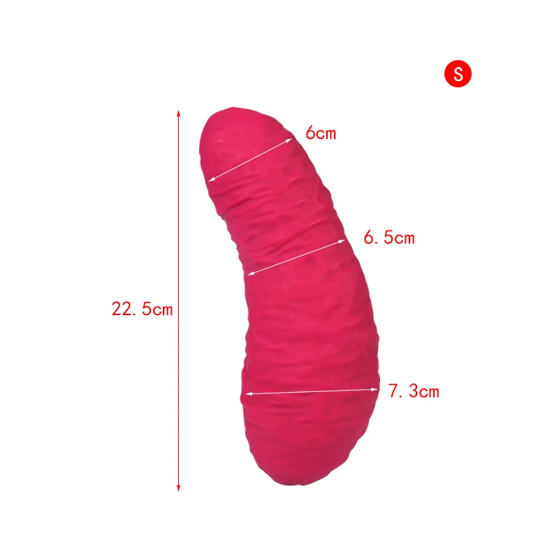11.5cm Huge Anal Plug Liquid Silicone Soft Big Butt Plug Spawning Experience Adult Sex Toys For Women Men Anal Dilatation Toy_voghion.com