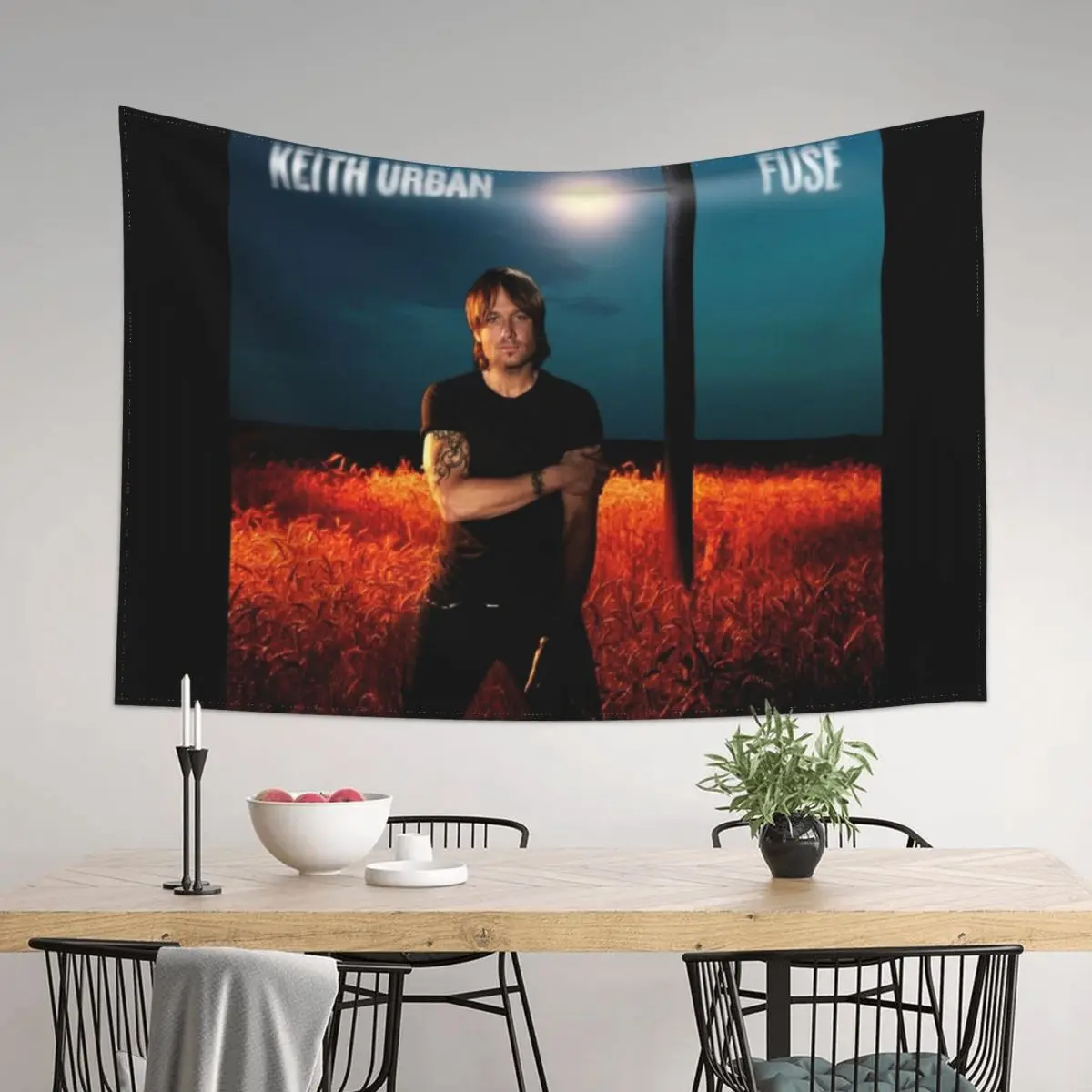 

Гобелен Keith Urban Fuse на заказ, настенный декор, подвесной эстетический домашний декор, украшение дома, гобелен