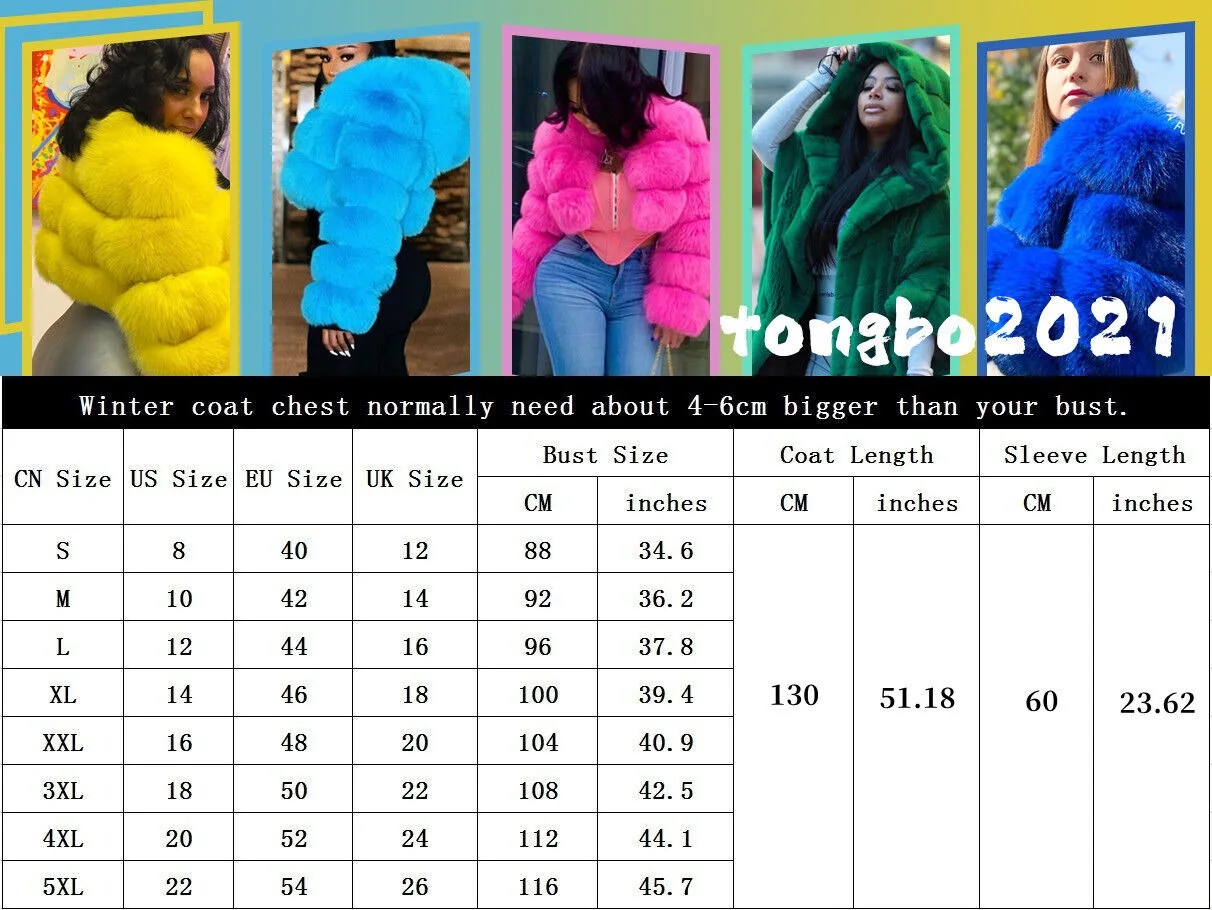 130cm New Women Real Silver Fox Fur Hood Long Overcoat Natural Fur Coat Jacket Winter luxurious authentic genuine fur coats