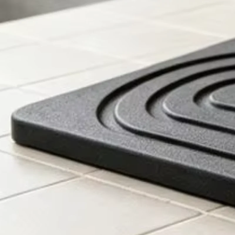 

Absorbent Sink Tray 2pcs Diatomaceous Earth Drying Pads for Kitchen Bathroom Anti-slip Absorbent Stone Sink Trays Quick-dry Soap