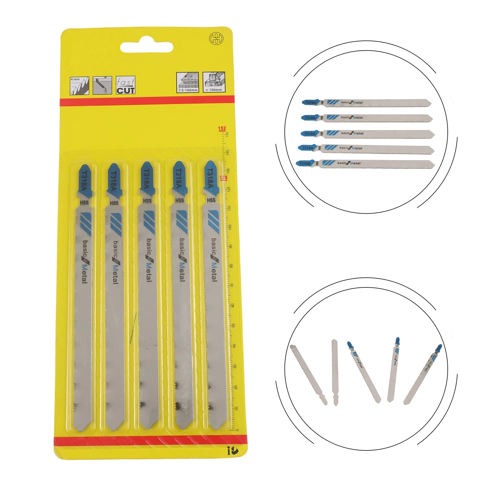 5Pcs T318A T-Shank …