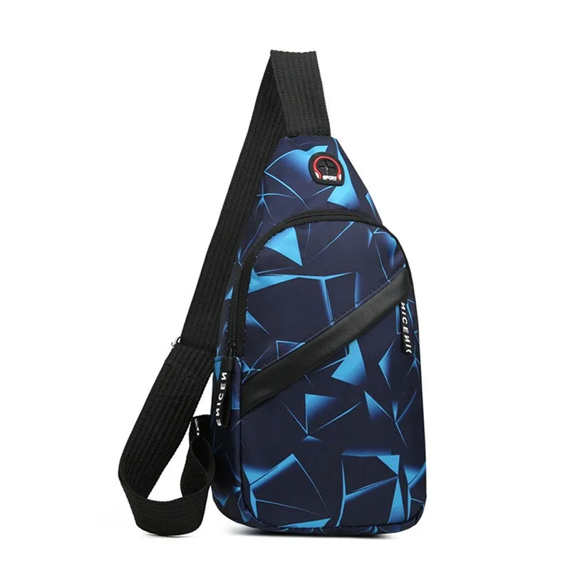 

Oxford Cloth Casual Crossbody Bags Man Woman Backpack Sports Travel Outdoor Light Lovers Chest Bags Shoulder Bags