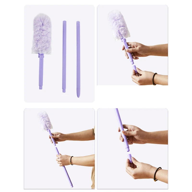 청소 버블 먼지떨이 먼지 제거 먼지떨이 매일 식사 주방 진공 먼지 청소 먼지떨이 치킨 헤어 먼지떨이 접이식 먼지떨이