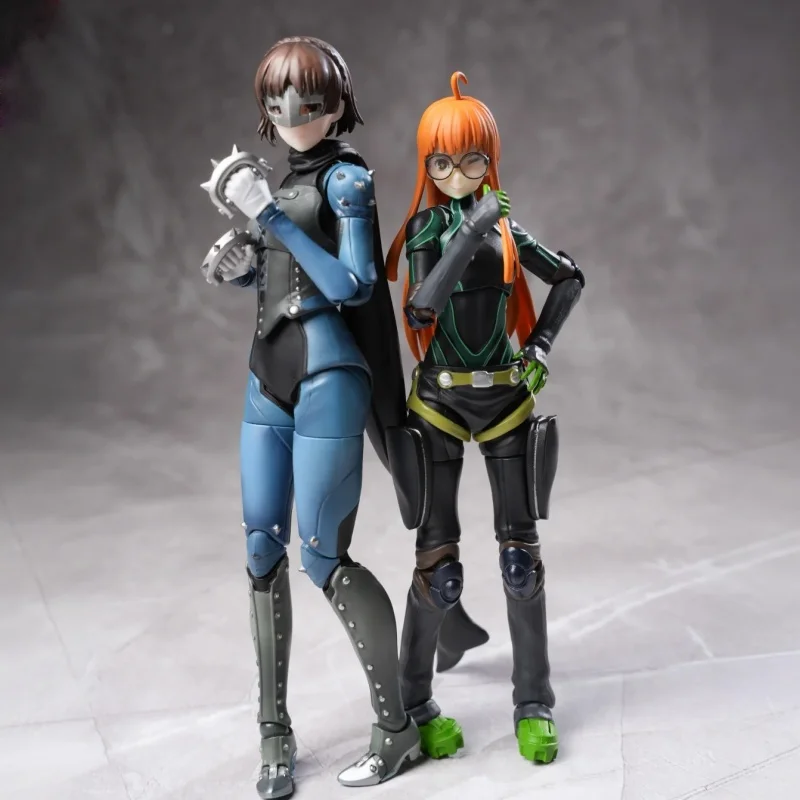 Hiya Exquisite Basic Persona 5 Figura de Acción Niijima Makoto Sakura Futaba Modelo Coleccionable Móvil Decoración de Escritorio
