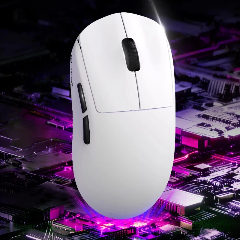HEXGEARS H9 Wireless Mouse Bluetooth Tri Mode Ergonomic Lightweight Design Esports Grade Sensors Office Gaming Mouse Gamer GIft