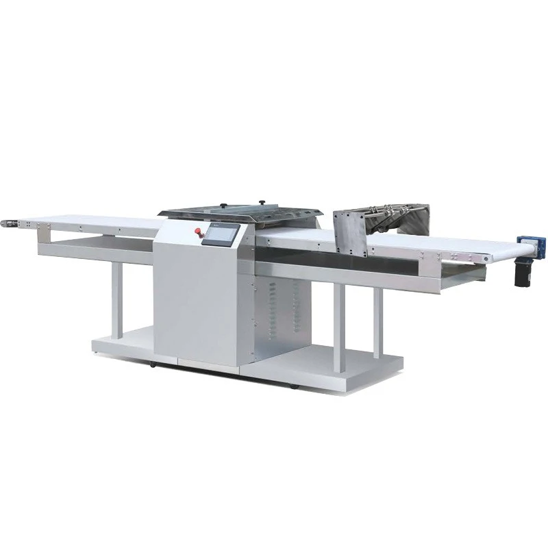 التجارية المستمرة الكرواسون العجين تشكيل القاطع Plc الدنماركية نفخة المعجنات دونات