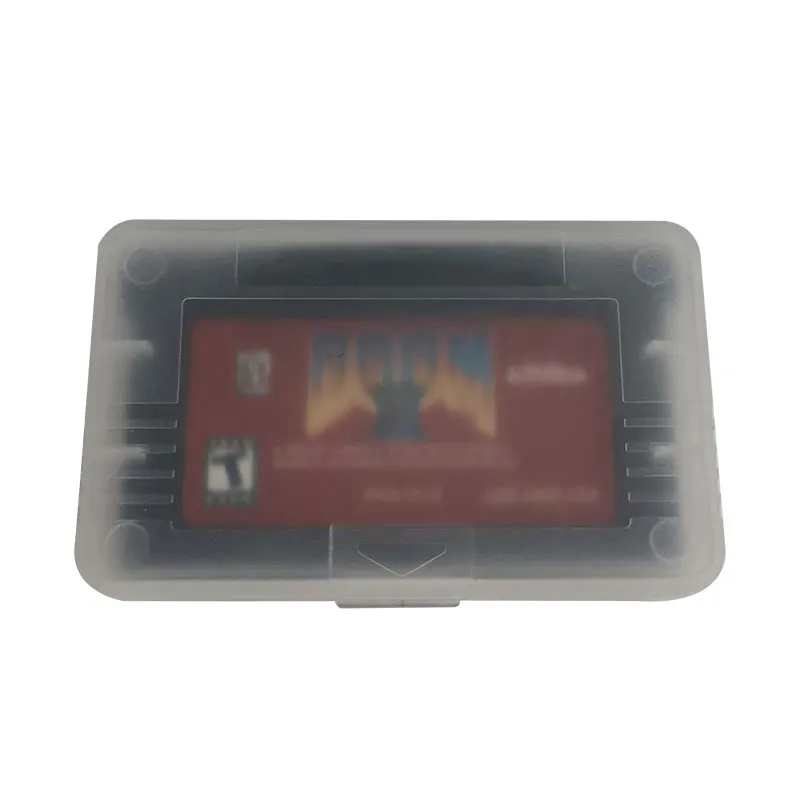 Vídeo game compilation cartridge, doom ii, 32 bit, língua Inglesa, dark gray