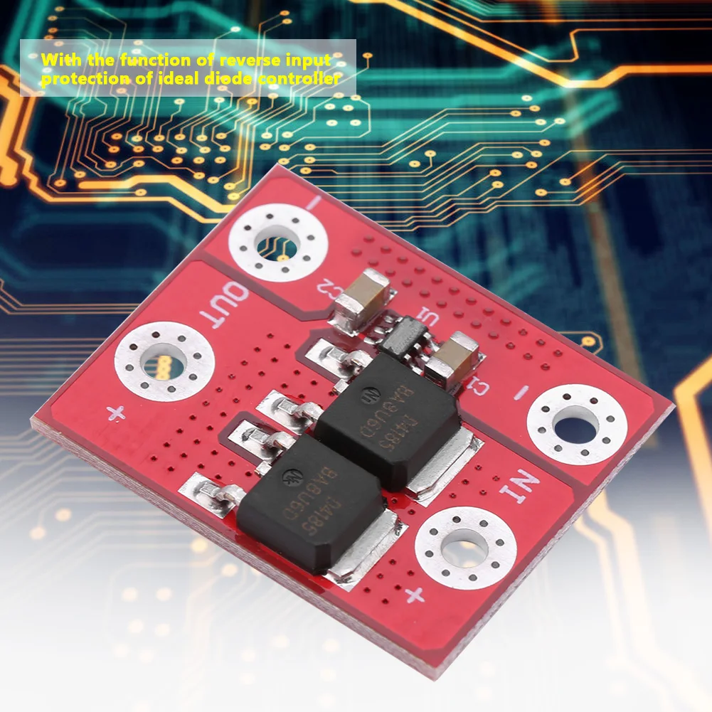 Charging Protection Ideal Diode 15A Solar Panel Battery Charging Anti Reverse Irrigation Ideal Diode