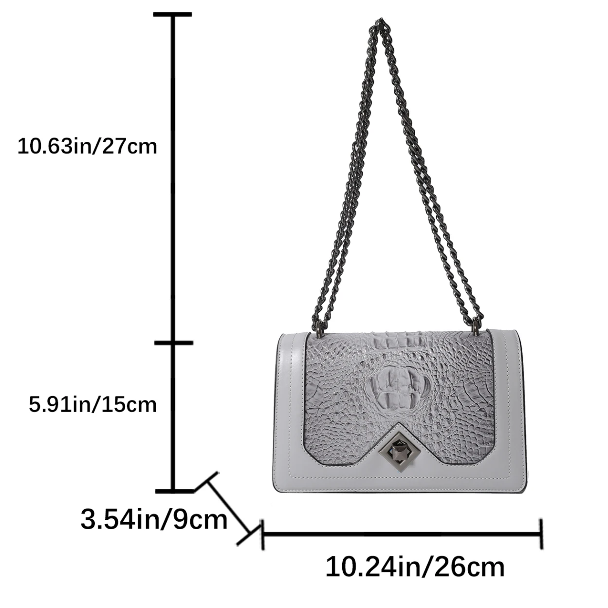 Women \'s Shoulder Bag Designer Handbag And Purse Fashion Chain Messenger Bag Female PU Leather Small Square Women Bag Black