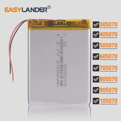 3.7V 505070 2300mAh Lithium Li-ion Polymer Battery 505068 305070 405070 605070 705070 805070 905070 105070