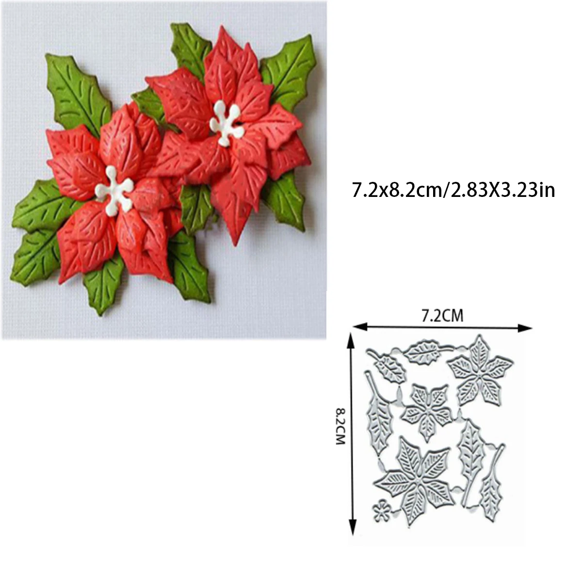 2024 Cutting Dies Leaves Scrapbook DIY Decorative Blade Punch Stencils Album Cover Paper Cutting Embossing new arrivals