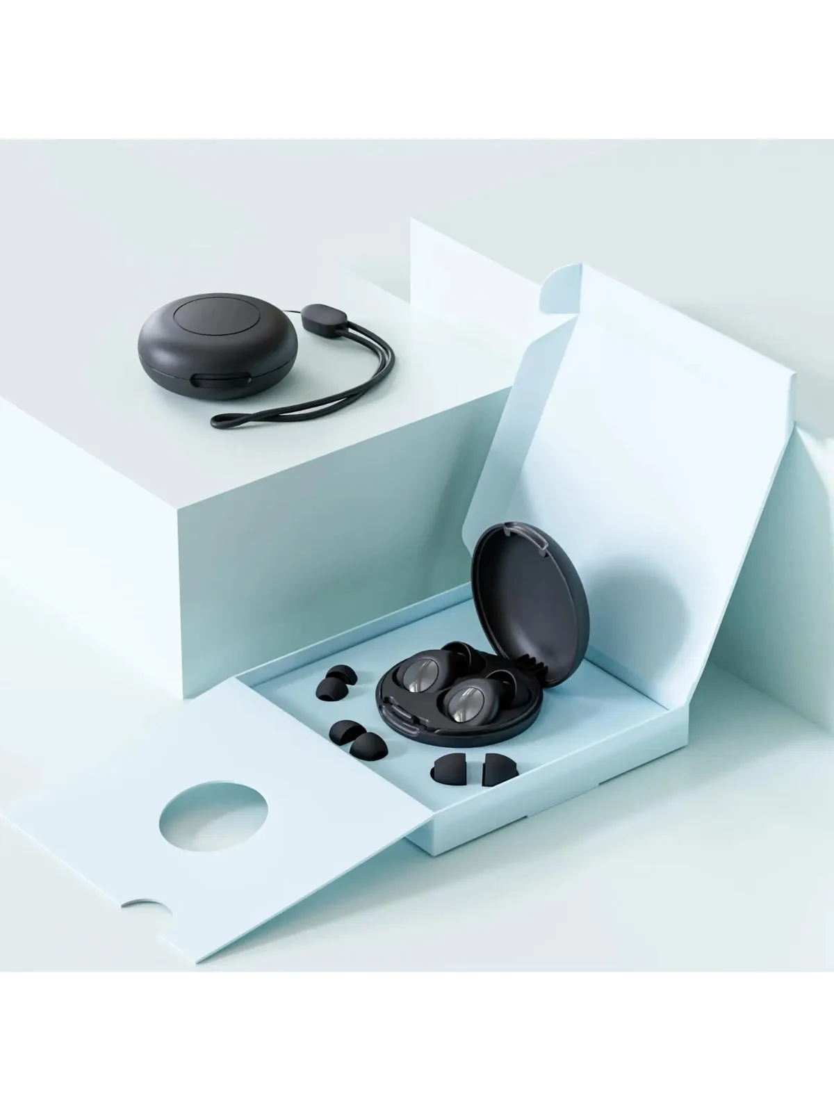 Bouchons d'oreille silencieux pour réduire le bruit du sommeil Protection auditive super douce et réutilisable Bouchons d'oreilles anti-bruit pour concerts Travail