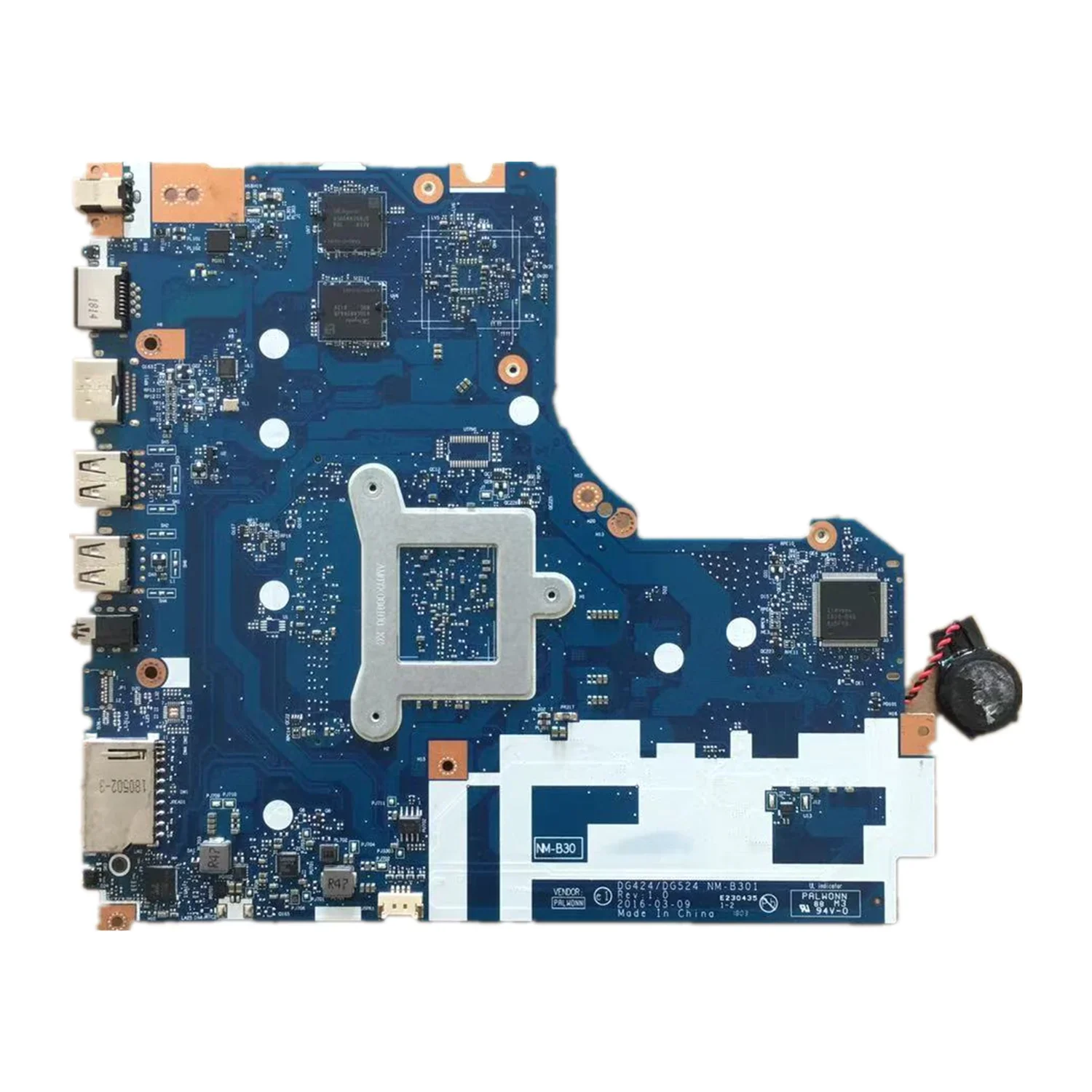 100% Test High Quality Mainboard for Lenovo IdeaPad 320-15IAP Laptop Motherboard DG424 DG524 NM-B301 N3350/ N3450N4200