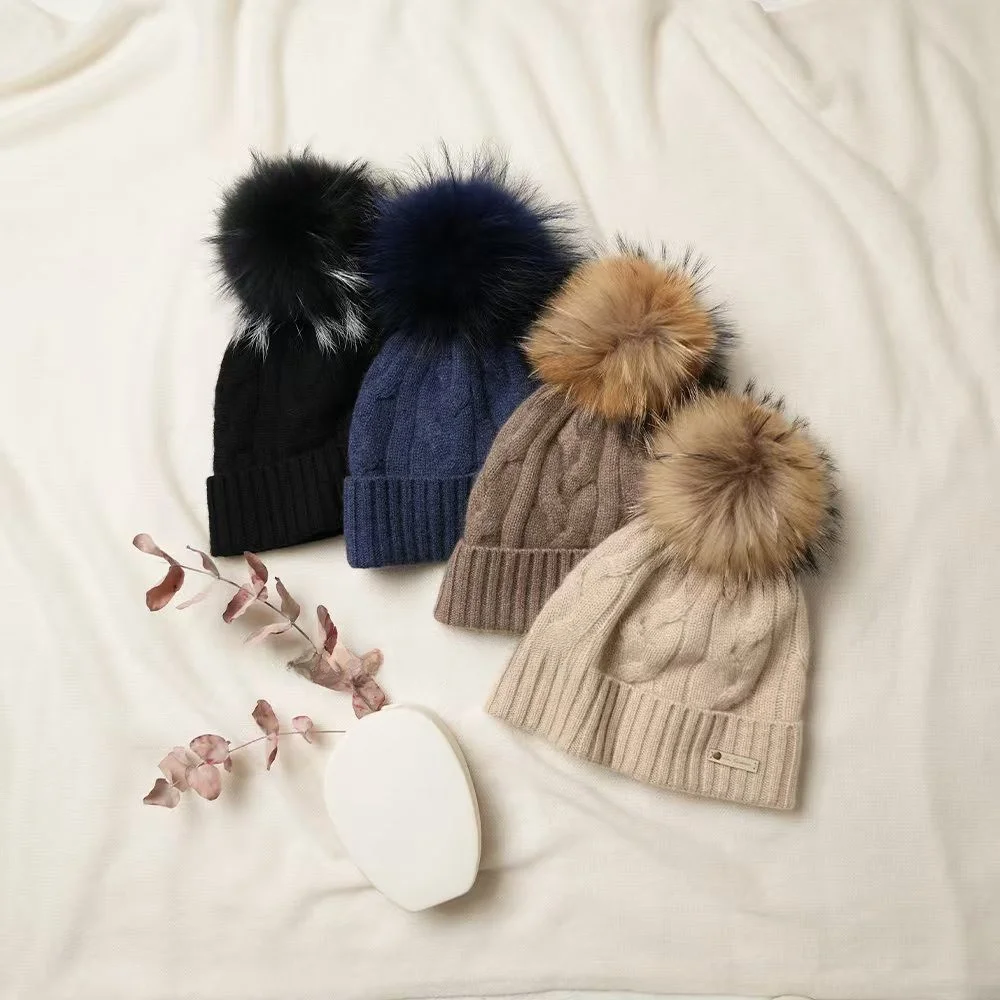 thiened-double-tricot-camere-chapeau-pour-femmes-vraie-fourrure-boule-gland-jeune-sle-hiver-chaud-tricote-casquette-conception-simple-streetwear