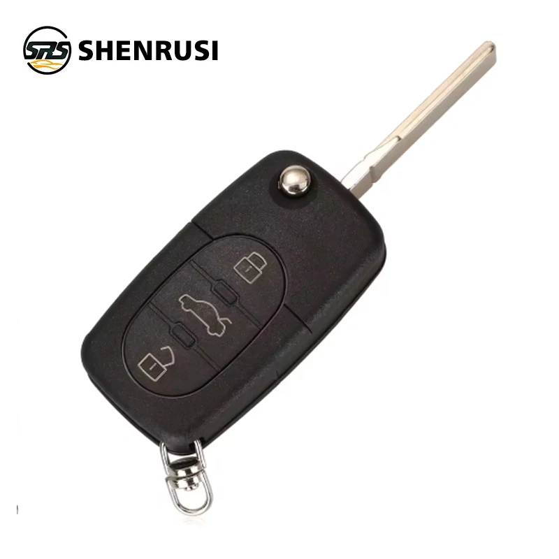 

YONSEN 4D0837231A 4D0837231K Key Fob For Audi A3 A4 A6 A8 TT RS4 Quattro 1994 - 2004 433Mhz ID48 Chip Car Remote Flip Key 3BT