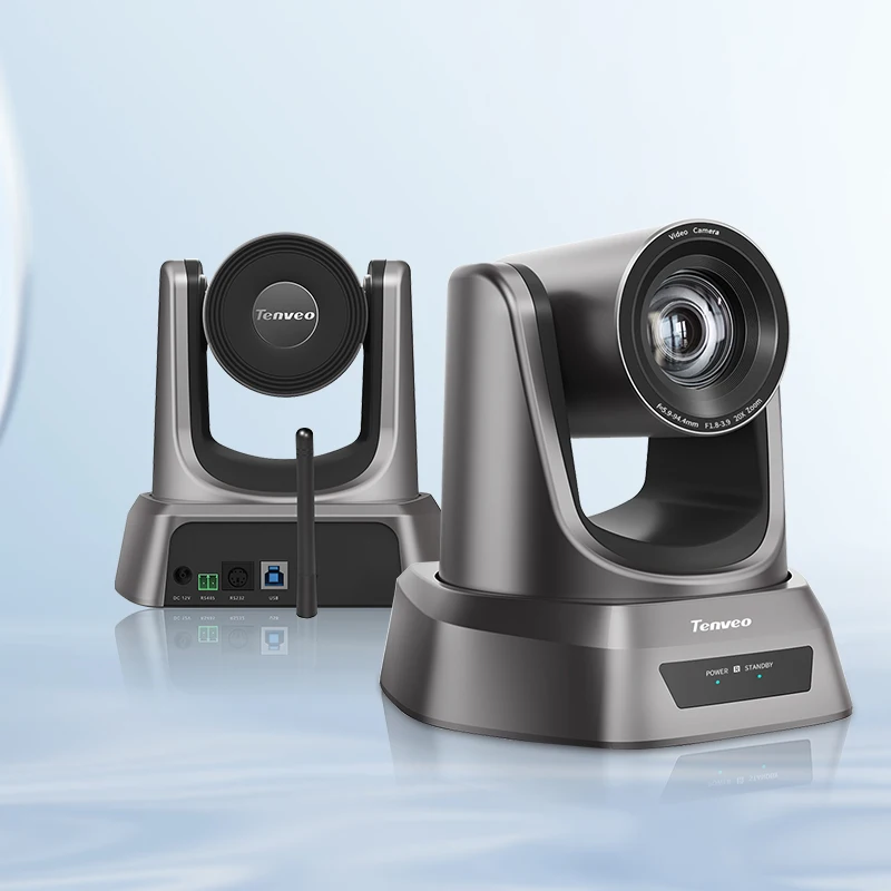 20x Broadcast Wireless PTZ Optical Camera 1080P FHD USB Output Wireless Conference Cameras For Church Live Streaming System