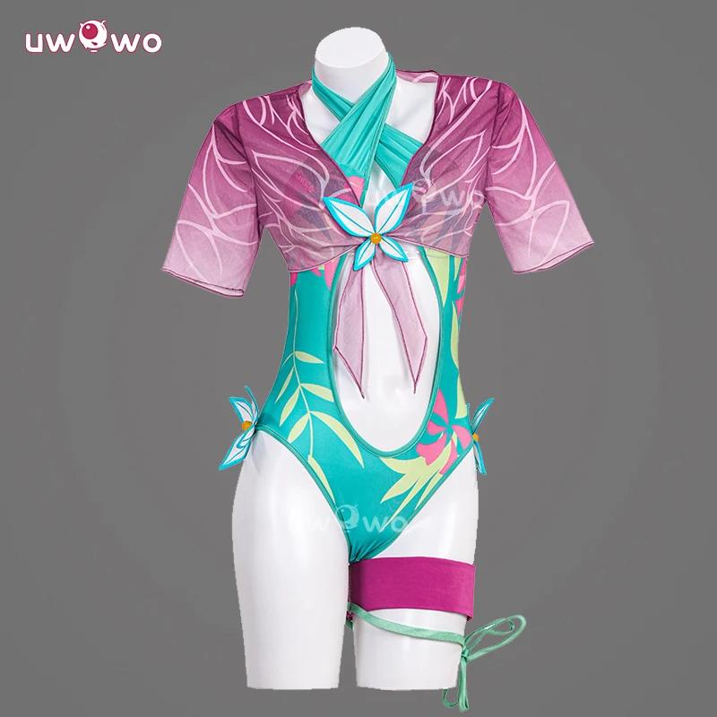 

UWOWO Collab Series: Game Psylockeee Cosplay Costume Women Swimsuit Costume Halloween Costume