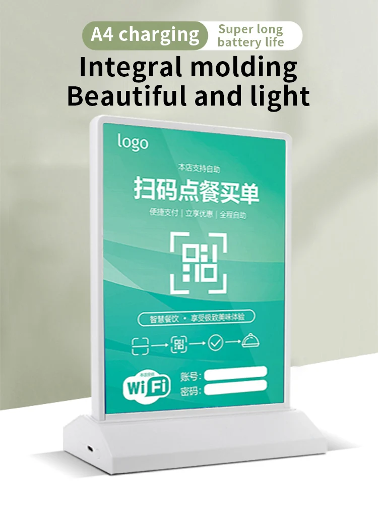 Led Lightbox Business LED Light Sign Advertising Lighting LED Poster Menu Display A4 Custom