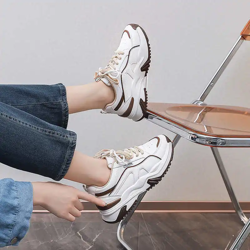 

Platform Non-slip Sole Topanky Basketball Green Shoes For Women Sneakers Woman Brand Sport Vip Skor Boty Teniss Athletic