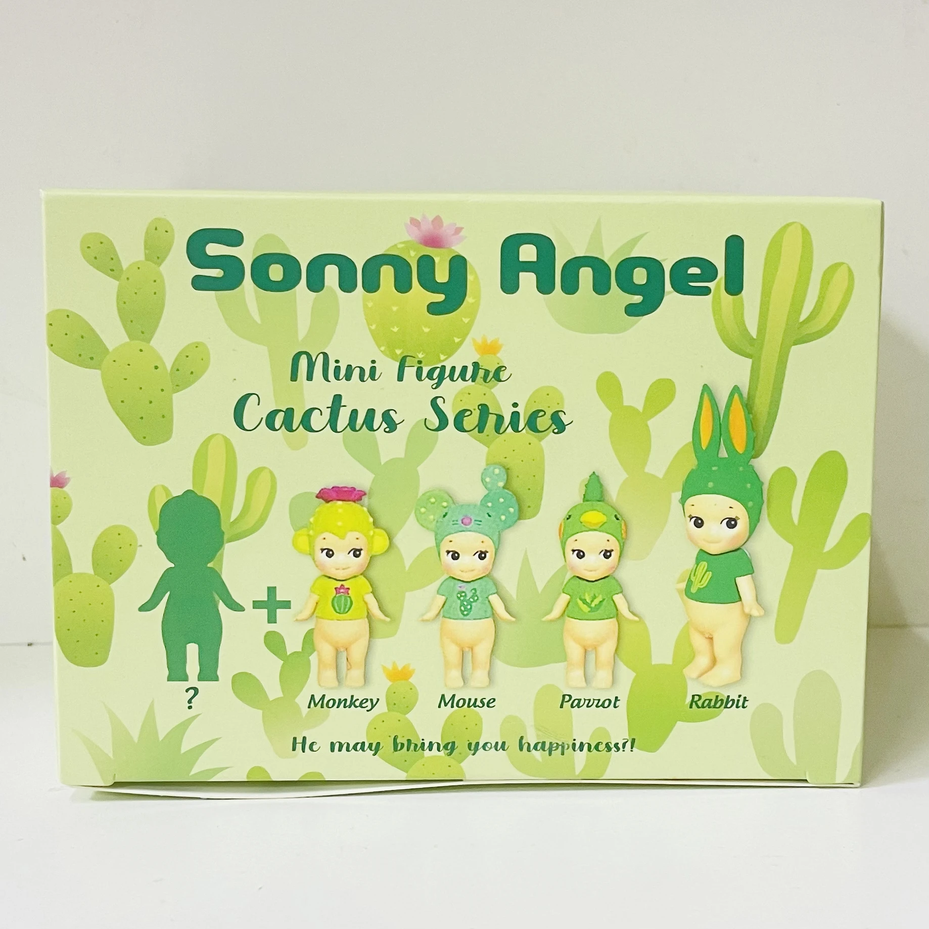 1pcs Cactus Series Sonny Angel Anime Figures Ornaments Dolls Fans Children Christmas Gifts