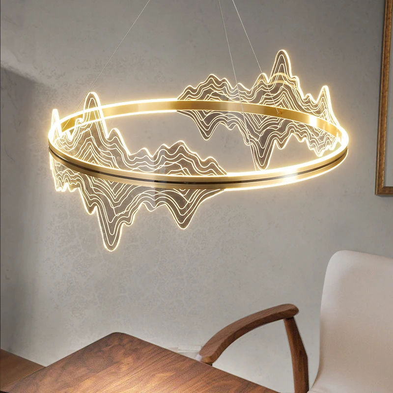 Modern home decor led lights pendant light lamps for living room Chandeliers for dining room hanging light indoor lighting