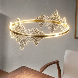 Modern home decor led lights pendant light lamps for living room Chandeliers for dining room hanging light indoor lighting