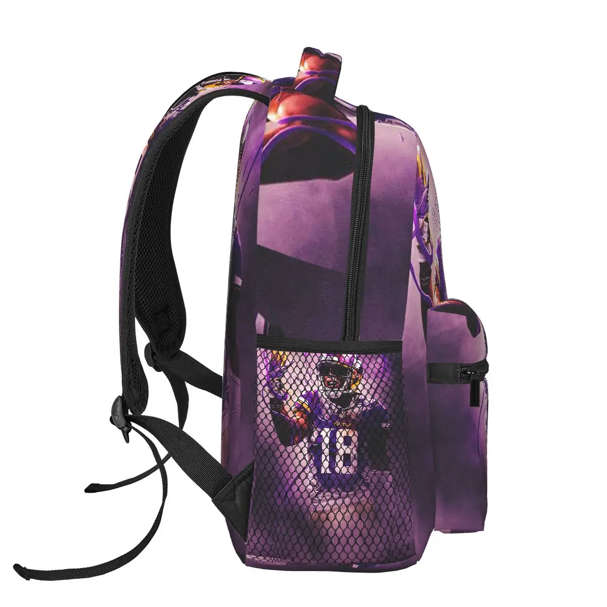Zaino Justin Jefferson Griddy Design Vendita calda Zaino Zaino per bambini di grande capacità Borsa da scuola Borse a tracolla per uomo Donna