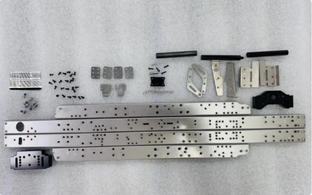 4*4 Kompletter Satz Balken für 1/14 Tamiya RC LKW-Anhänger Kipper für Iveco Scania 770S R470 R620 Benz Actros Volvo MAN DIY-Teil – Detail 3