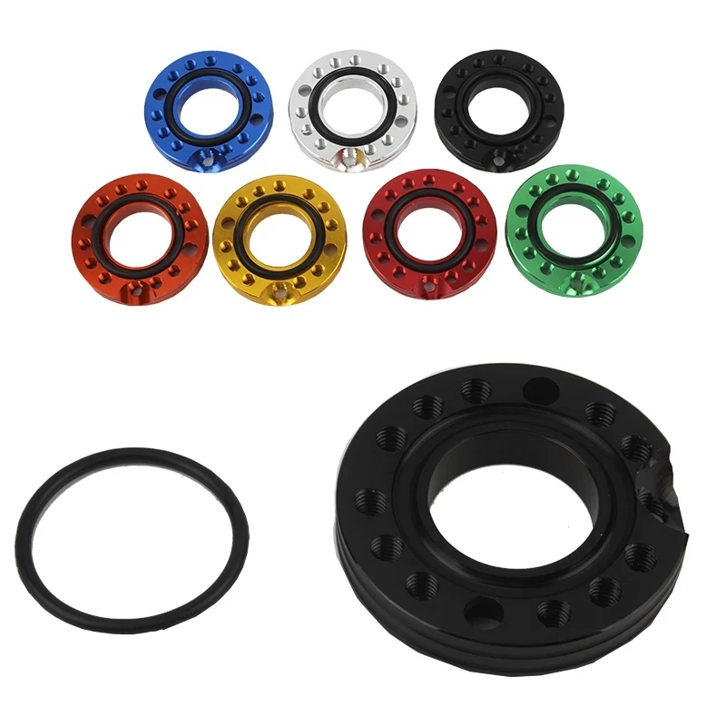 

28 мм красочный регулятор карбюратора с ЧПУ, карбюратор, впускной коллектор, вращающаяся пластина, адаптер для пит-байков, багги