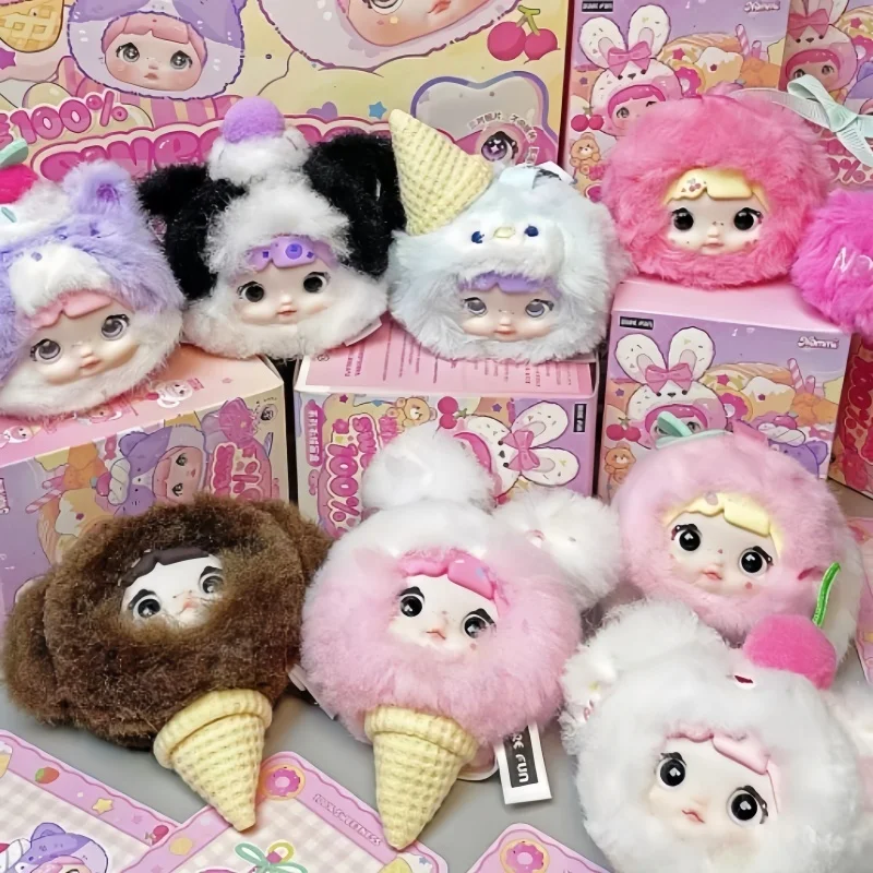 

Подлинная Nommi Sweetness, 100% слепая коробка, милые куклы, персонажи аниме, загадочная коробка, виниловые подвески для ключей с лицом, коллекция, модель игрушки в подарок