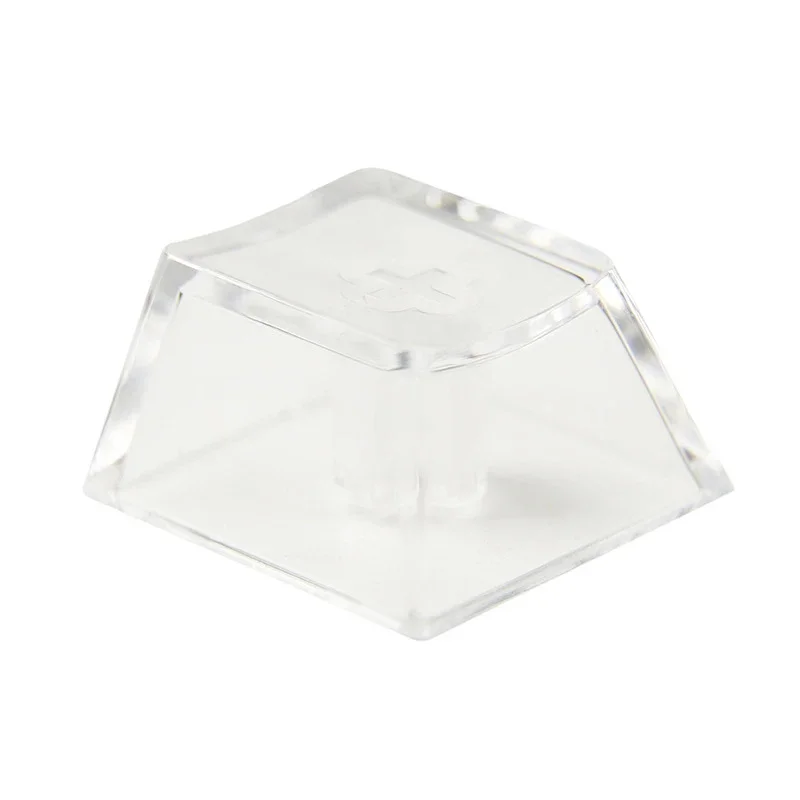 Transparente PC Keycaps em branco, Perfil R4, Teclado Gaming, Presente DIY, amantes do jogo, PC, novo, 1pc