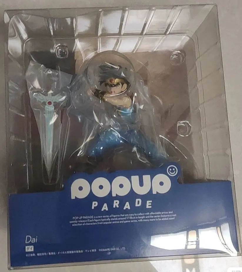 

In Stock GSC Original Pop Up Parade Dragon Quest: The Adventure of Dai: Dai PVC Action Figure Anime Model Toy Puppet Gift