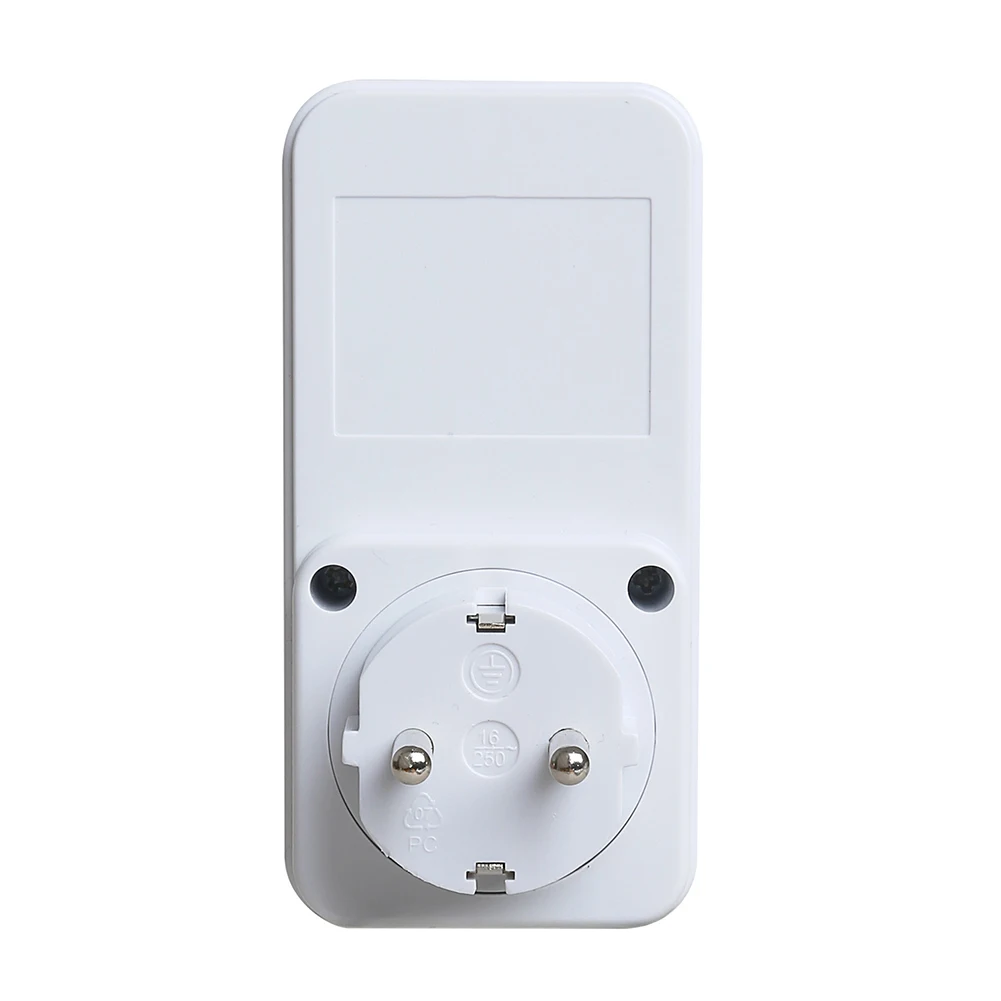 1pc 220V Stabilizer Refrigerator Voltage Protector Voltage  For Socket Surge Protection Electrical Outlets EU Timer Socket