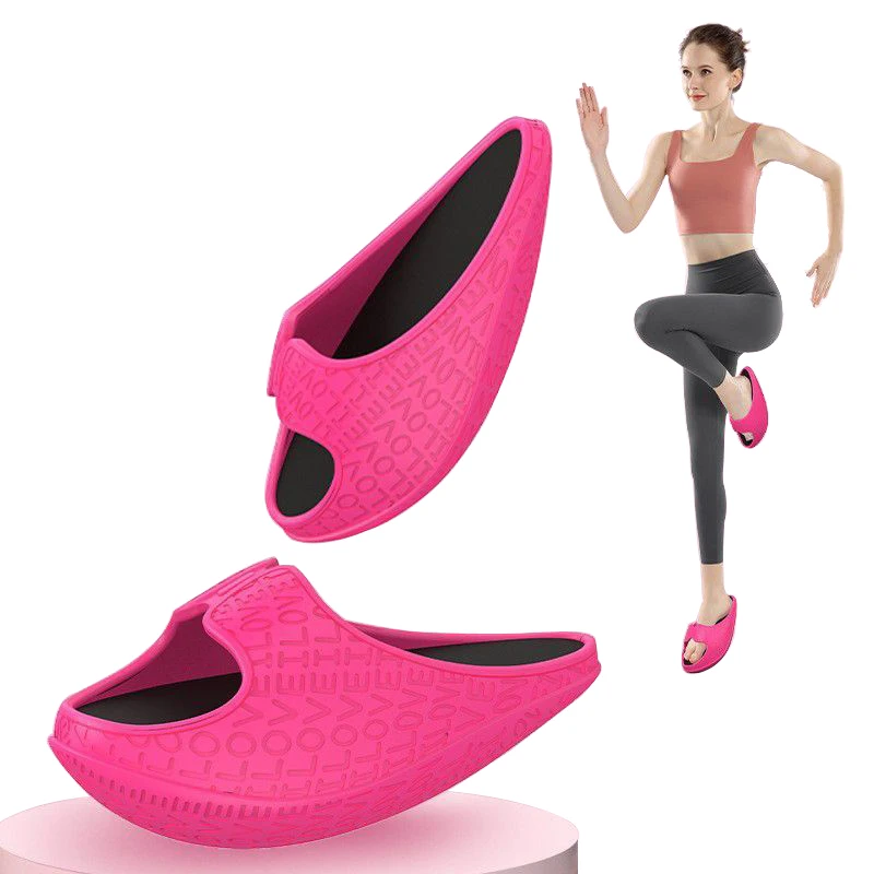 Zapatillas deportivas de entrenamiento de equilibrio para mujer, zapatos de masaje de estiramiento, relajación muscular, piernas hermosas, zapatos