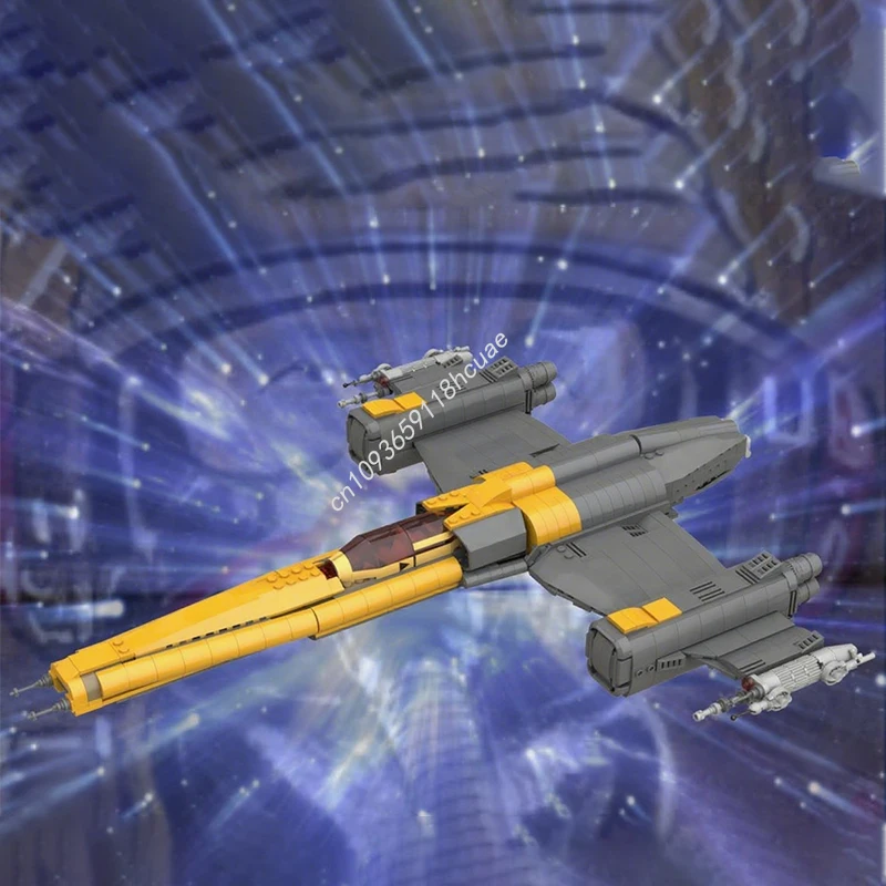 

949 шт. MOC RIOT MAR STARFIGHTER v.2 Звездные боевые строительные блоки Рождественский подарок Уникальная идея «сделай сам» для взрослых любителей