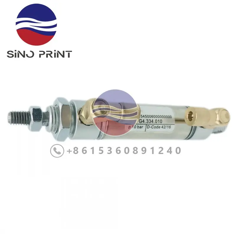 

G4.334.010 Pneumatic Cylinder D16 H25 For Heidelberg SM52 SX52 Pneumatic System Journal Bearing Offest Printing Machinery Parts
