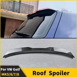 Telhado Spoiler traseiro asa cauda, tronco lábio, ajuste acessórios para VW Golf 5, 6, 7, 7.5, 8, MK5, MK6, MK7, MK7.5, MK8, Air Dam guarnição