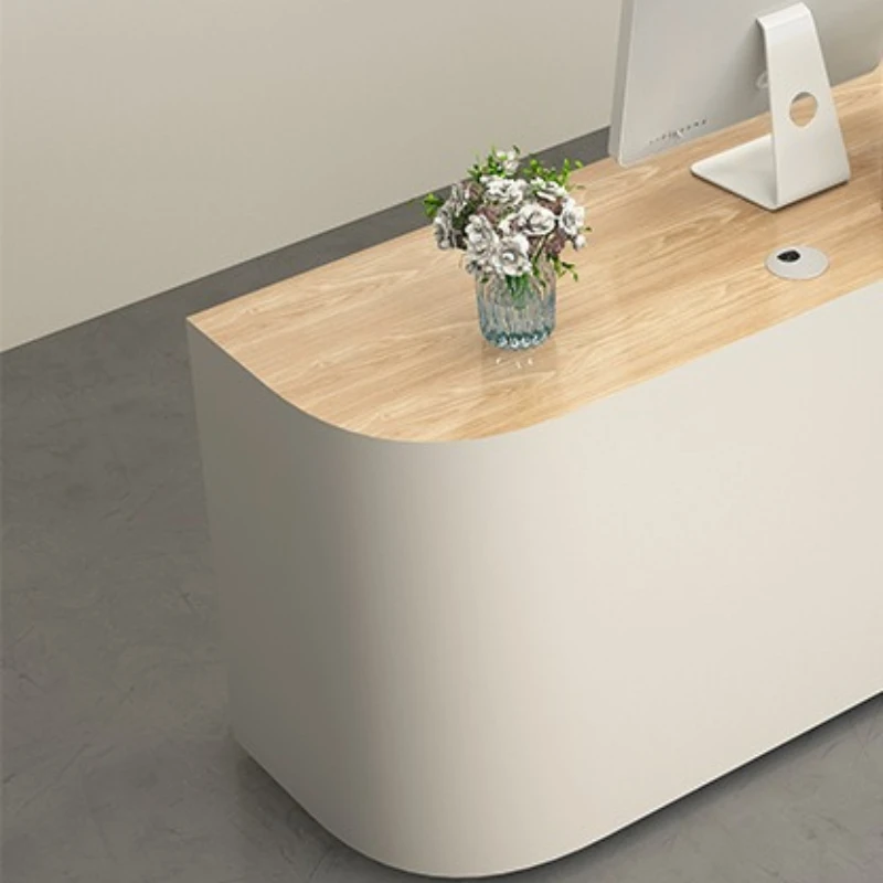 Beauty salon Reception Desks Simple creativity modern retro Reception Desks Light luxury Office Furniture Zum empfang YS40CC