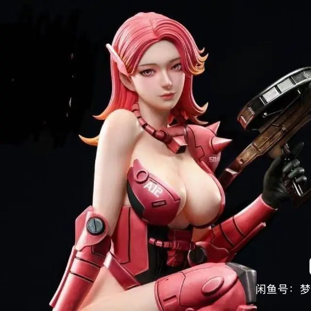 ในสต็อก 29 ซม.อะนิเมะอุปกรณ์ต่อพ่วงสาวสวยรูปปั้น 1/6 Zaku เครื่องประดับเครื่องแชสซีรูปคริสต์มาสของเล่นตุ๊กตาของขวัญ